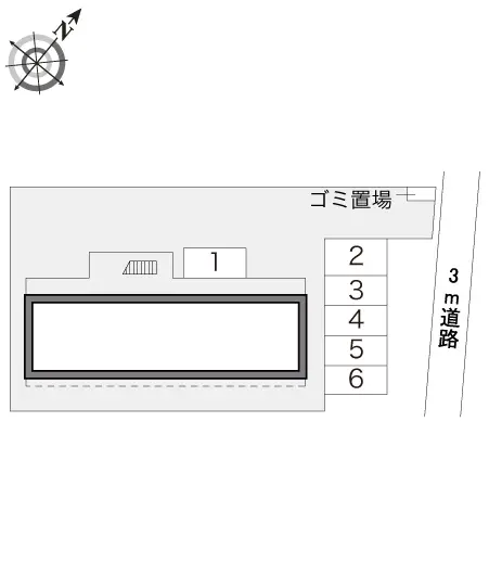 ★手数料０円★藤沢市善行６丁目　月極駐車場（LP）